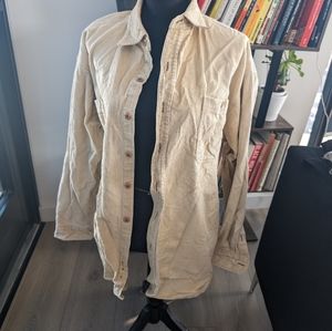 Vintage high quality corduroy jacket in beige